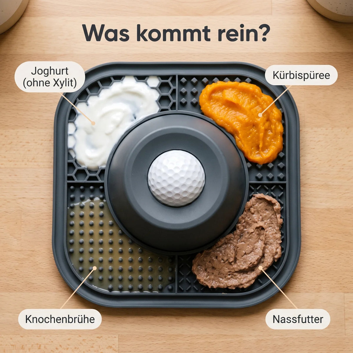CanoPaw Ruhe-Napf – Lecknapf für entspannte Hunde